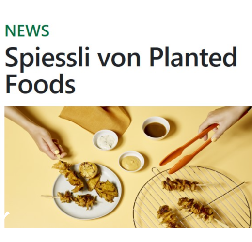 Spiessli from Planted Foods