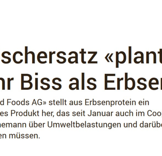 The meat substitute "planted" has more bite than pea porridge